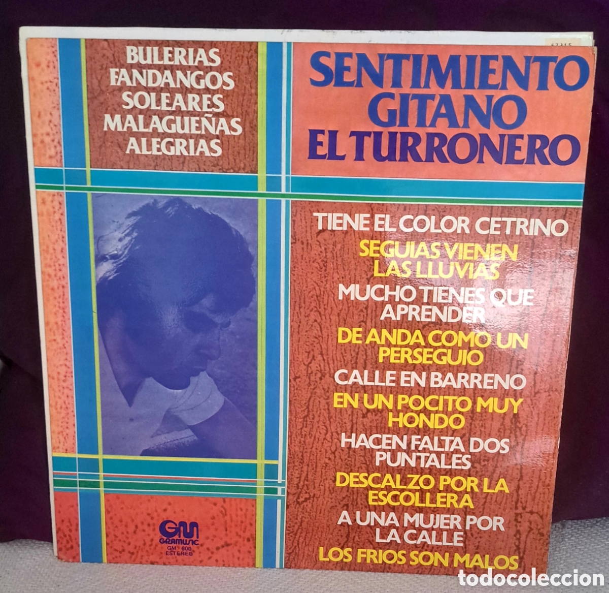 Discos de vinilo: El Turronero Sentimiento gitano - Foto 1