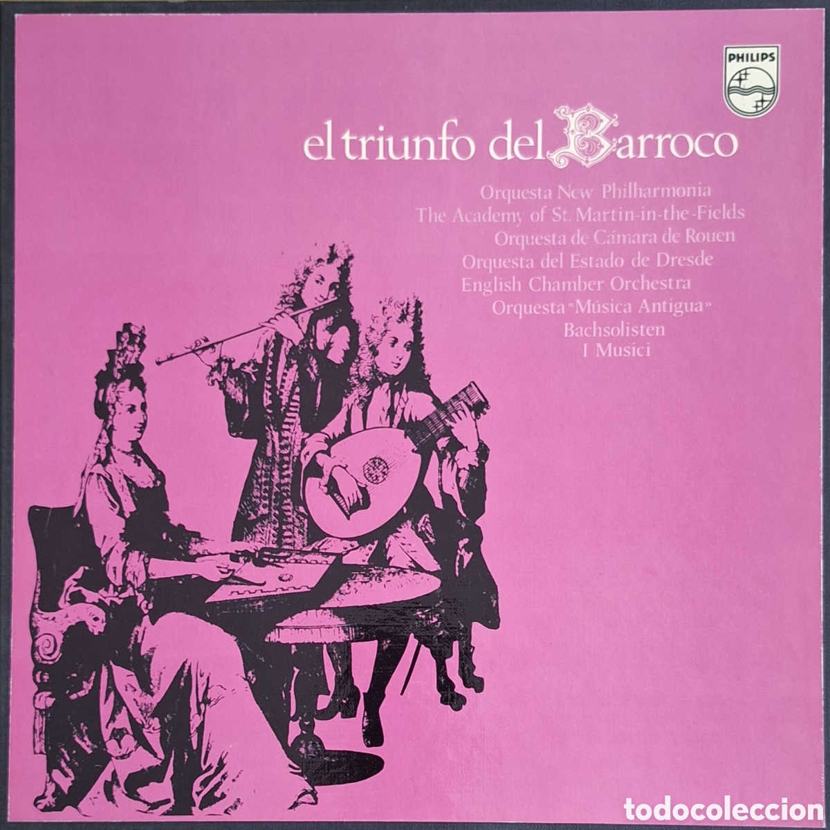 Discos de vinilo: Caja El triunfo del Barroco. - Foto 1