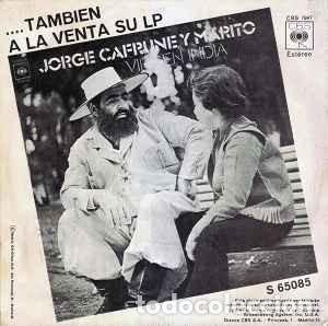 Discos de vinilo: Jorge Cafrune Y Marito &lrm;&ndash; Virgen India - Foto 2