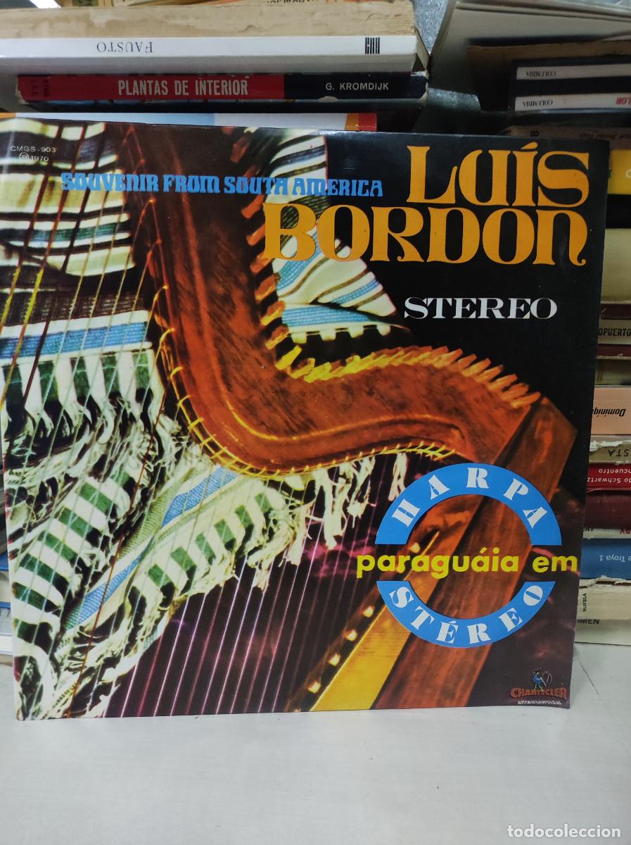 Discos de vinilo: Luis Bord&oacute;n &ndash; Harpa Paraguaia Em Stereo - Foto 1