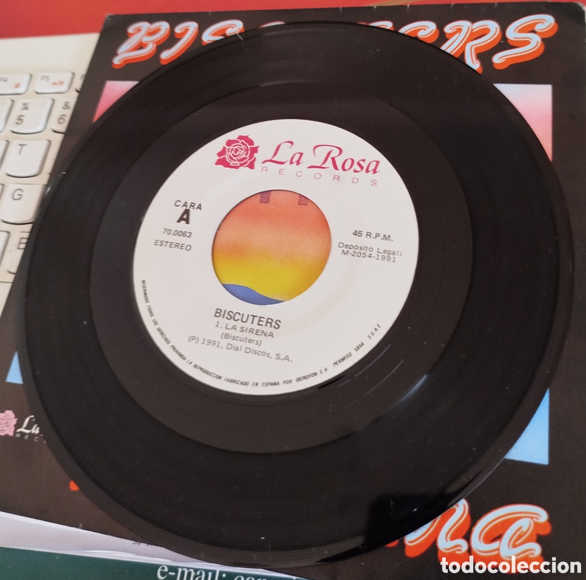 Discos de vinilo: Biscuters - La sirena - Foto 2