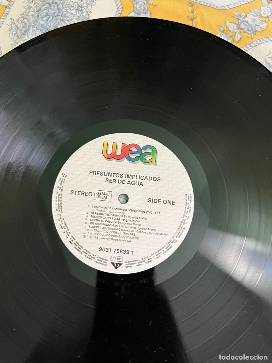 Discos de vinilo: Presuntos Implicados &lrm;&ndash; Ser De Agua - Foto 3