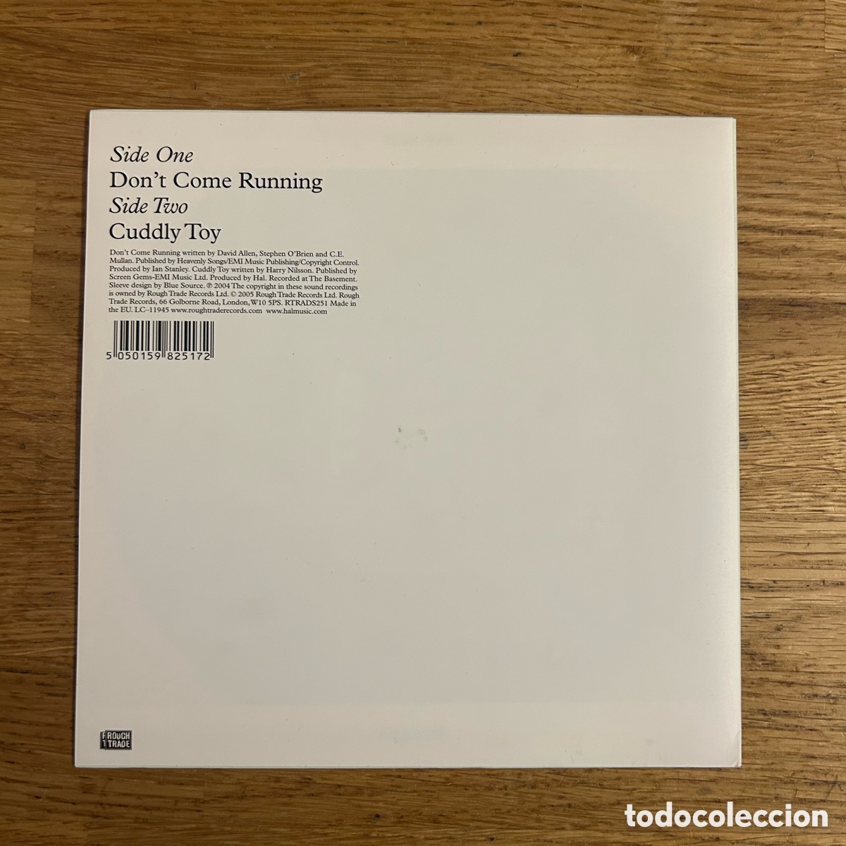 Discos de vinilo: HAL - Don&acute;t come Running - 7&rdquo; PEDIDO M&Iacute;NIMO 10&euro; - Foto 2