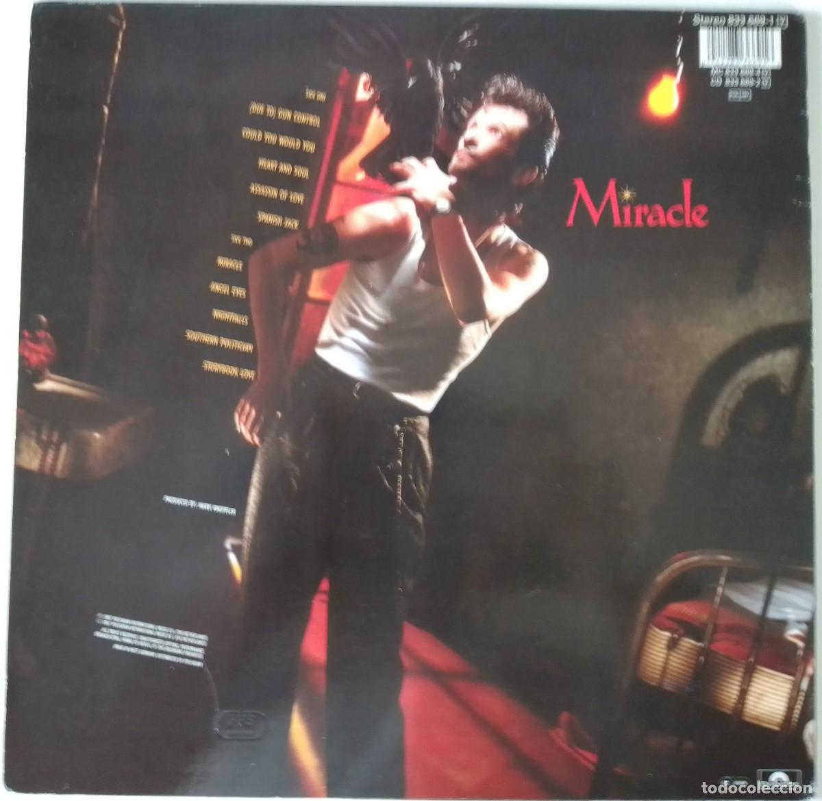 Discos de vinilo: Willy DeVille...Miracle. (Polydor 1987) Germany. Blues Rock. - Foto 2