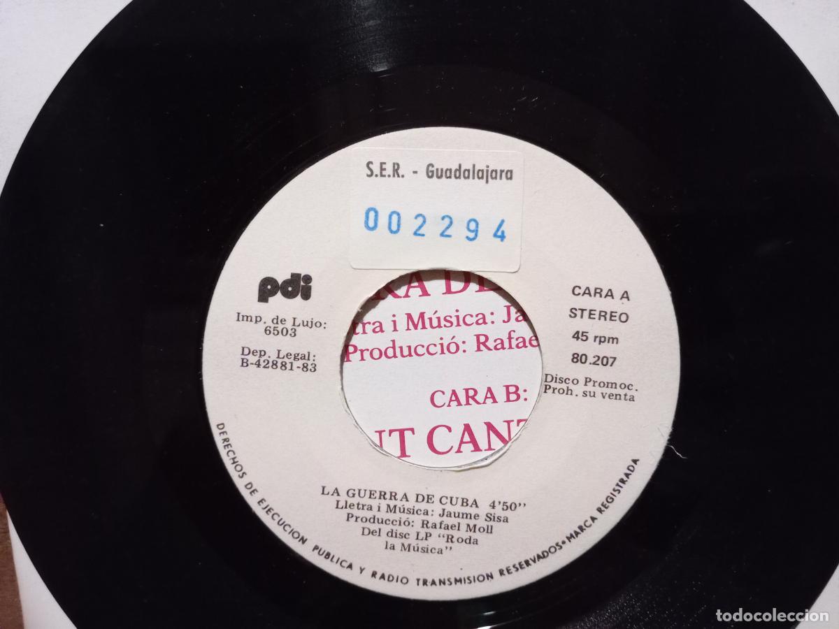Discos de vinilo: Sisa - la guerra de Cuba + de tant cantar - Foto 3