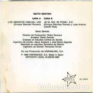 Discos de vinilo: Sexto Sentido &lrm;&ndash; Los Abanicos Hablan - Foto 2