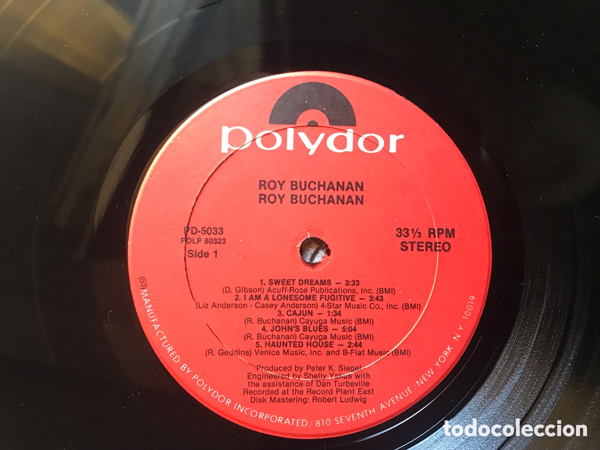 Discos de vinilo: Roy Buchanan. Disco de vinilo - Foto 4