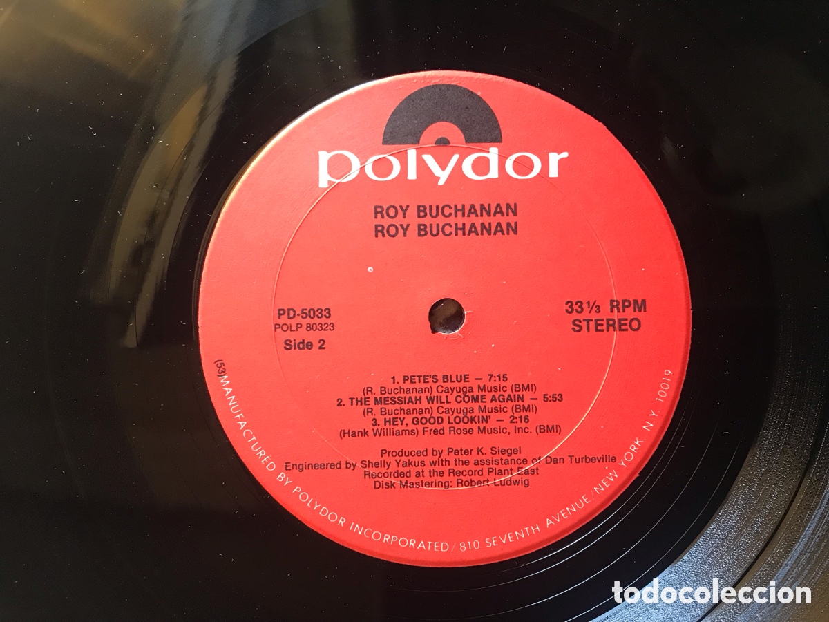 Discos de vinilo: Roy Buchanan. Disco de vinilo - Foto 5