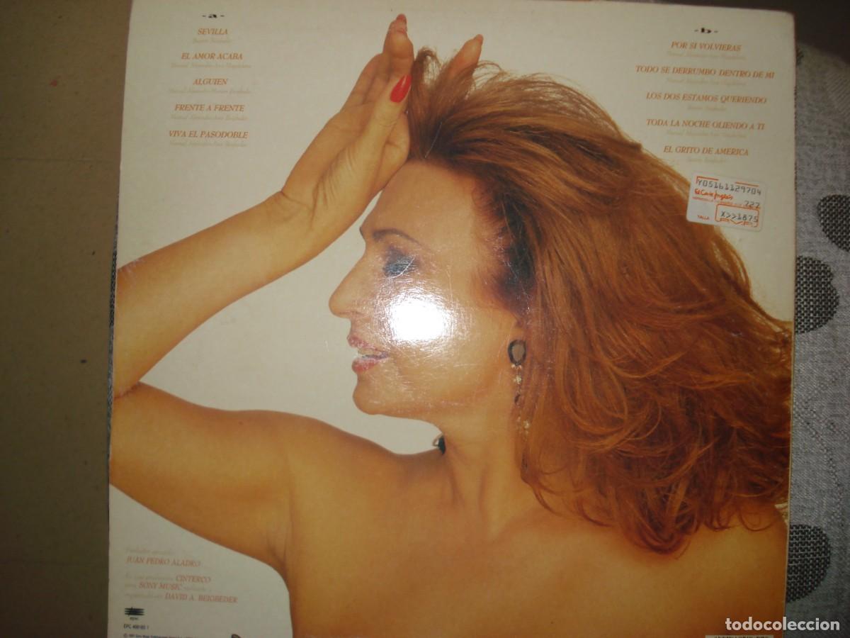 Discos de vinilo: LP ROCIO JURADO , SEVILLA, 1991 - Foto 2