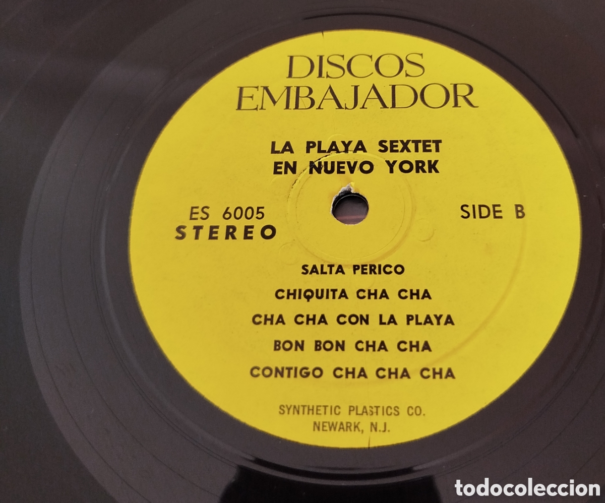 Discos de vinilo: La playa sextet - En Nueva York - Foto 3