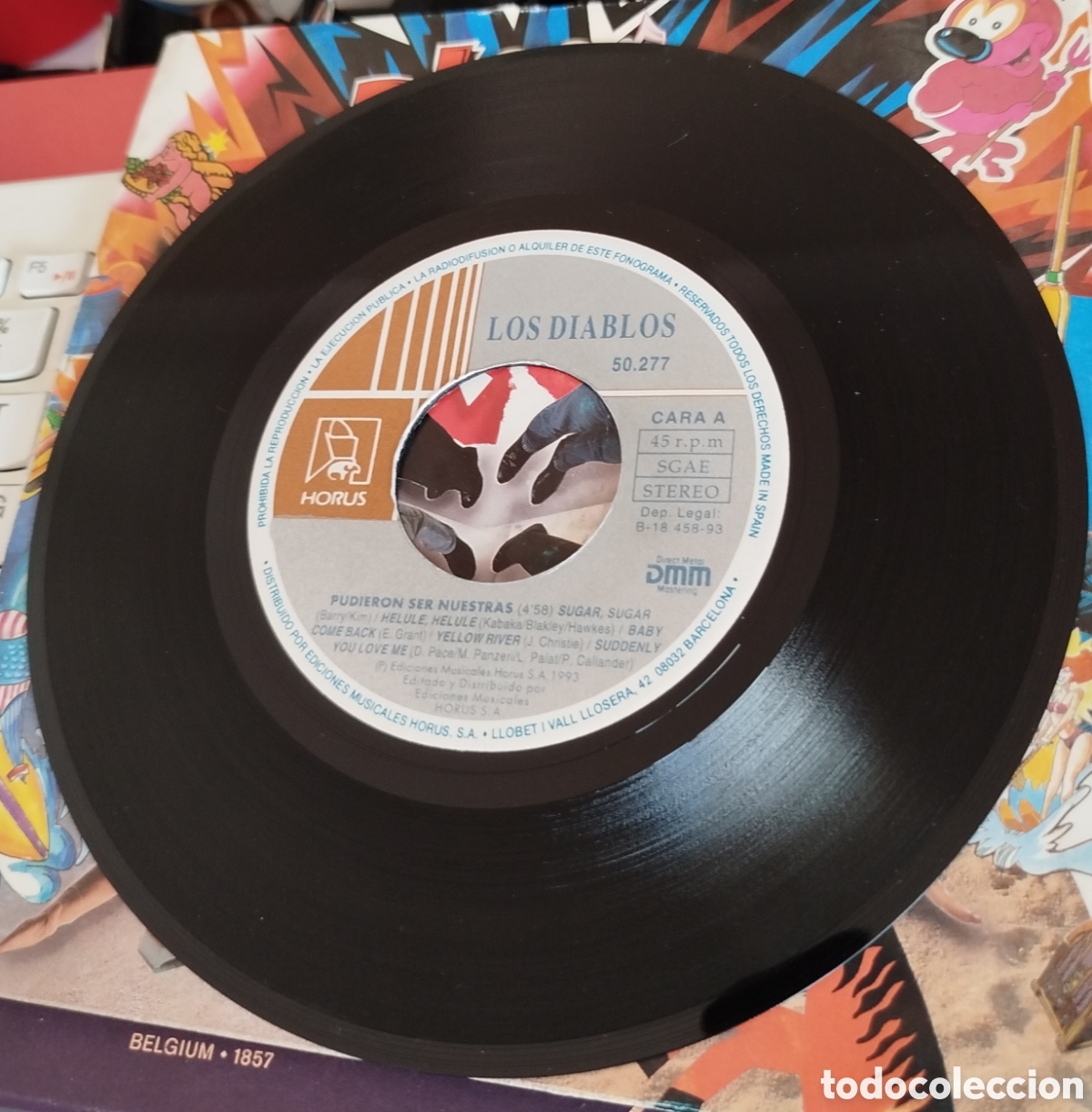 Discos de vinilo: Los diablos - pudieron ser nuestras - Foto 2
