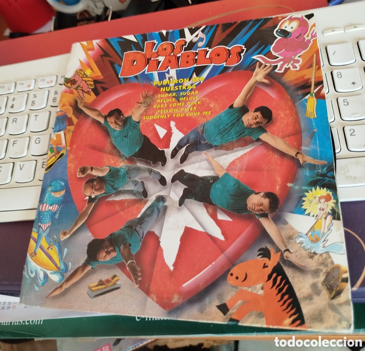 Discos de vinilo: Los diablos - pudieron ser nuestras - Foto 1