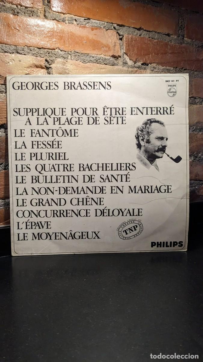 Discos de vinilo: Georges Brassens LP Philips 1967 - Foto 1