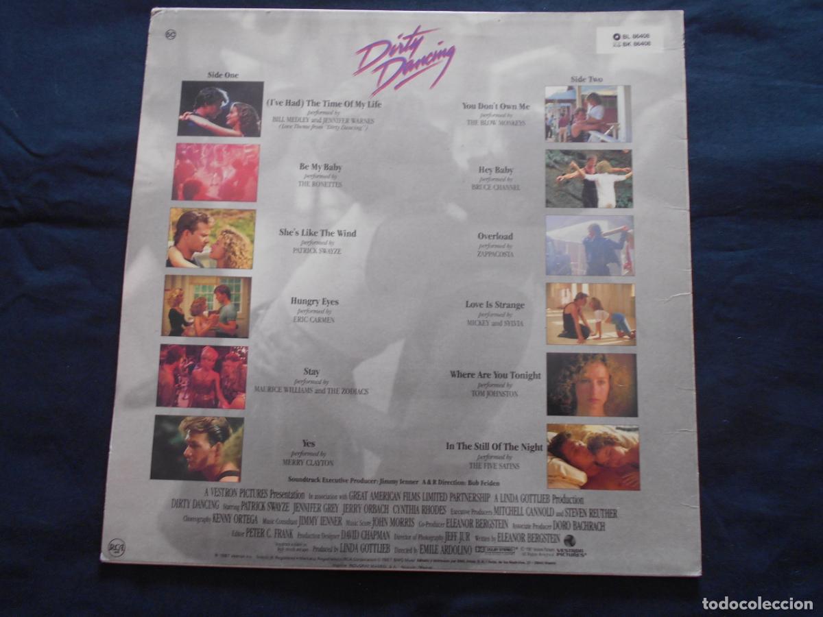 Discos de vinilo: LP DIRTY DANCING // EDICION ESPA&Ntilde;OLA A&Ntilde;O 1987 - Foto 2