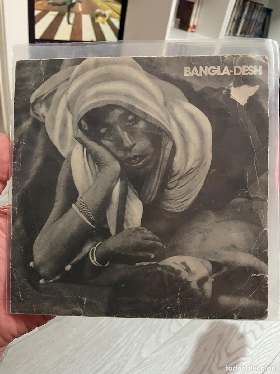 Discos de vinilo: George Harrison Bangla-Desh Single 1971 - Foto 1