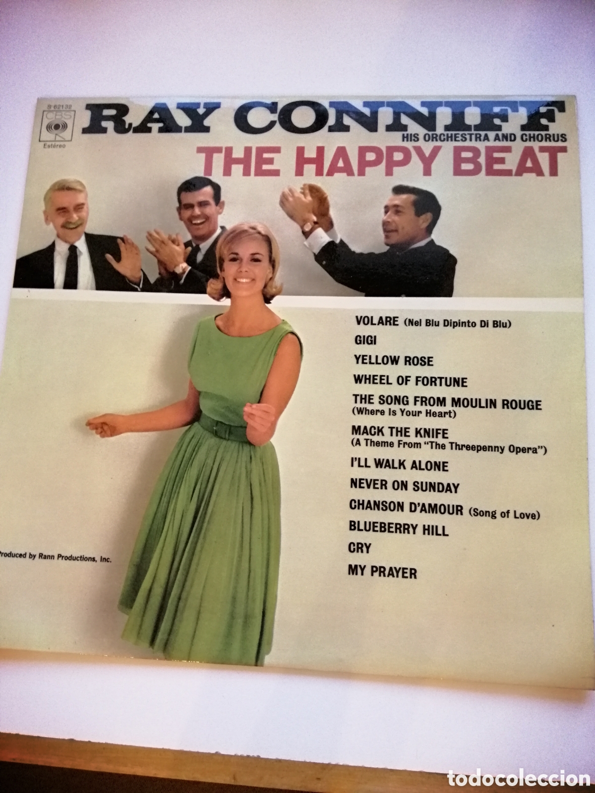 Discos de vinilo: Ray conniff the happy beat alegria en ritmo vinilo - Foto 1