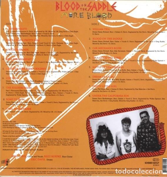 Discos de vinilo: Blood On The Saddle &ndash; More Blood - Foto 2