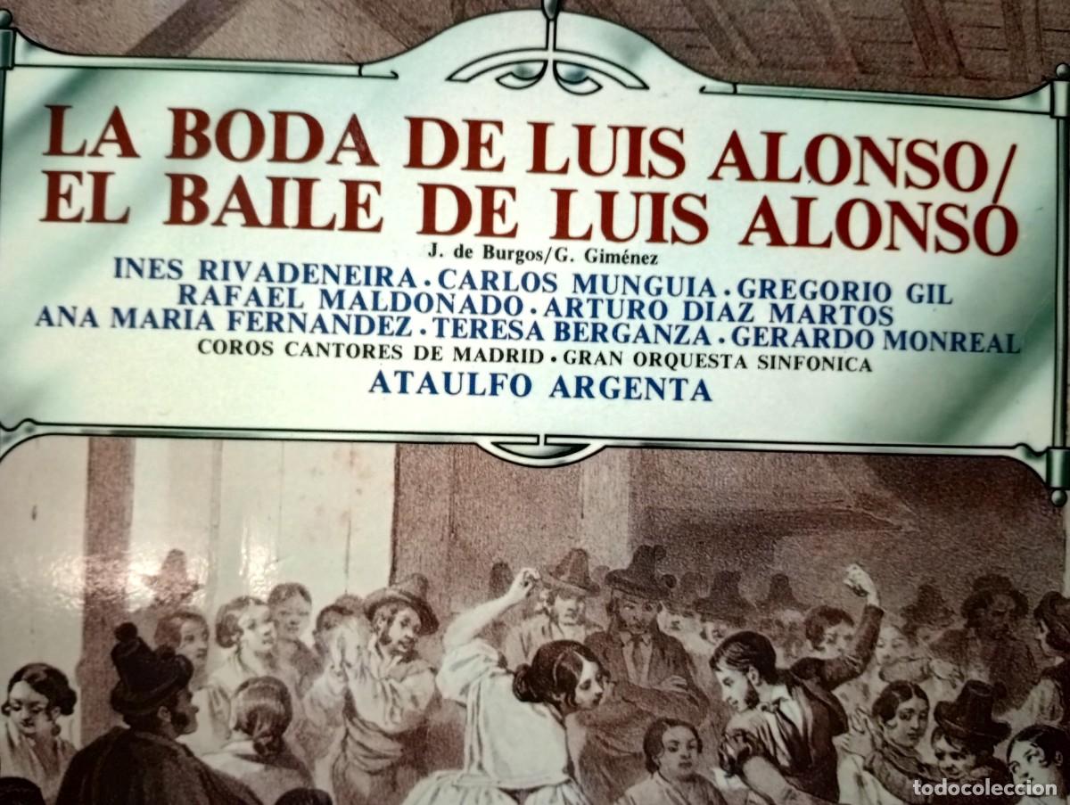 Discos de vinilo: La boda de Luis Alonso - Foto 2