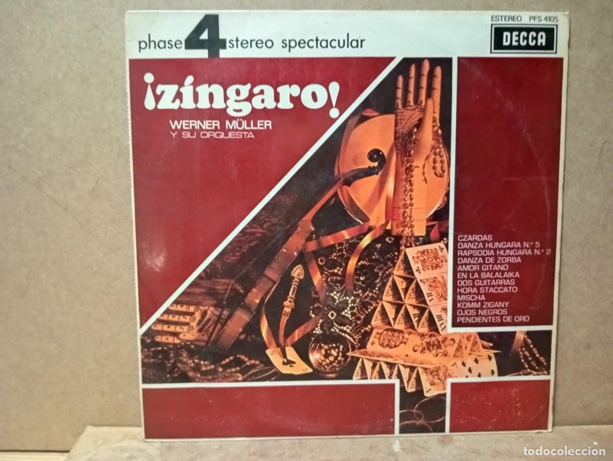 Discos de vinilo: ZINGARO de Werner Muller y su orquesta - Foto 1