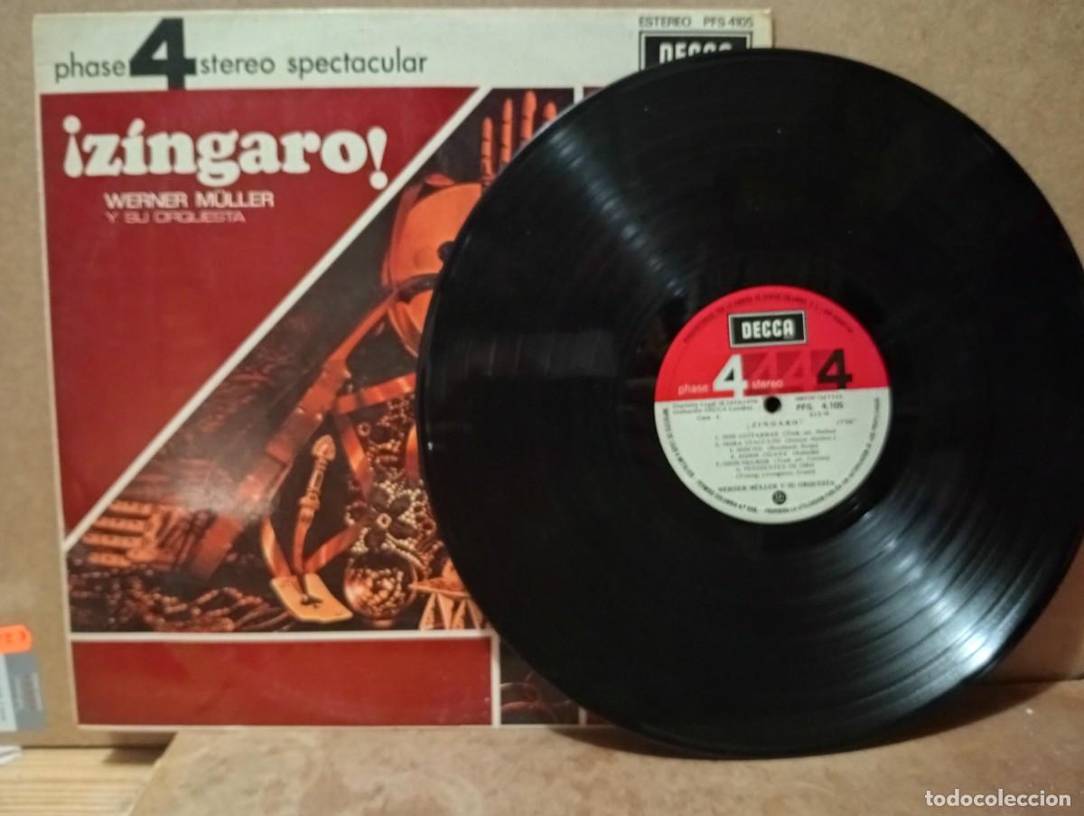 Discos de vinilo: ZINGARO de Werner Muller y su orquesta - Foto 4