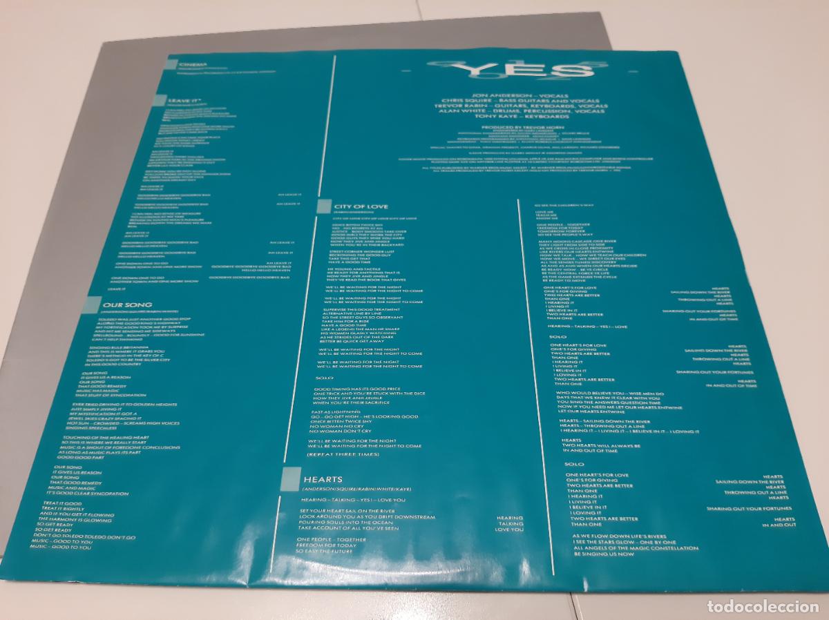 Discos de vinilo: YES -90125- (1983) LP DISCO VINILO - Foto 7