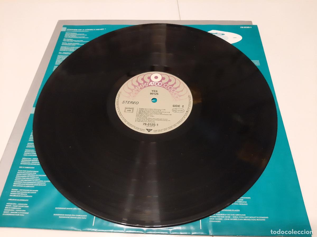 Discos de vinilo: YES -90125- (1983) LP DISCO VINILO - Foto 8