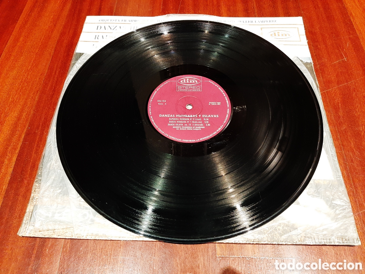 Discos de vinilo: Vinilo 1967 &rdquo;Danzas hungaras de Brahms&rdquo; - Foto 3