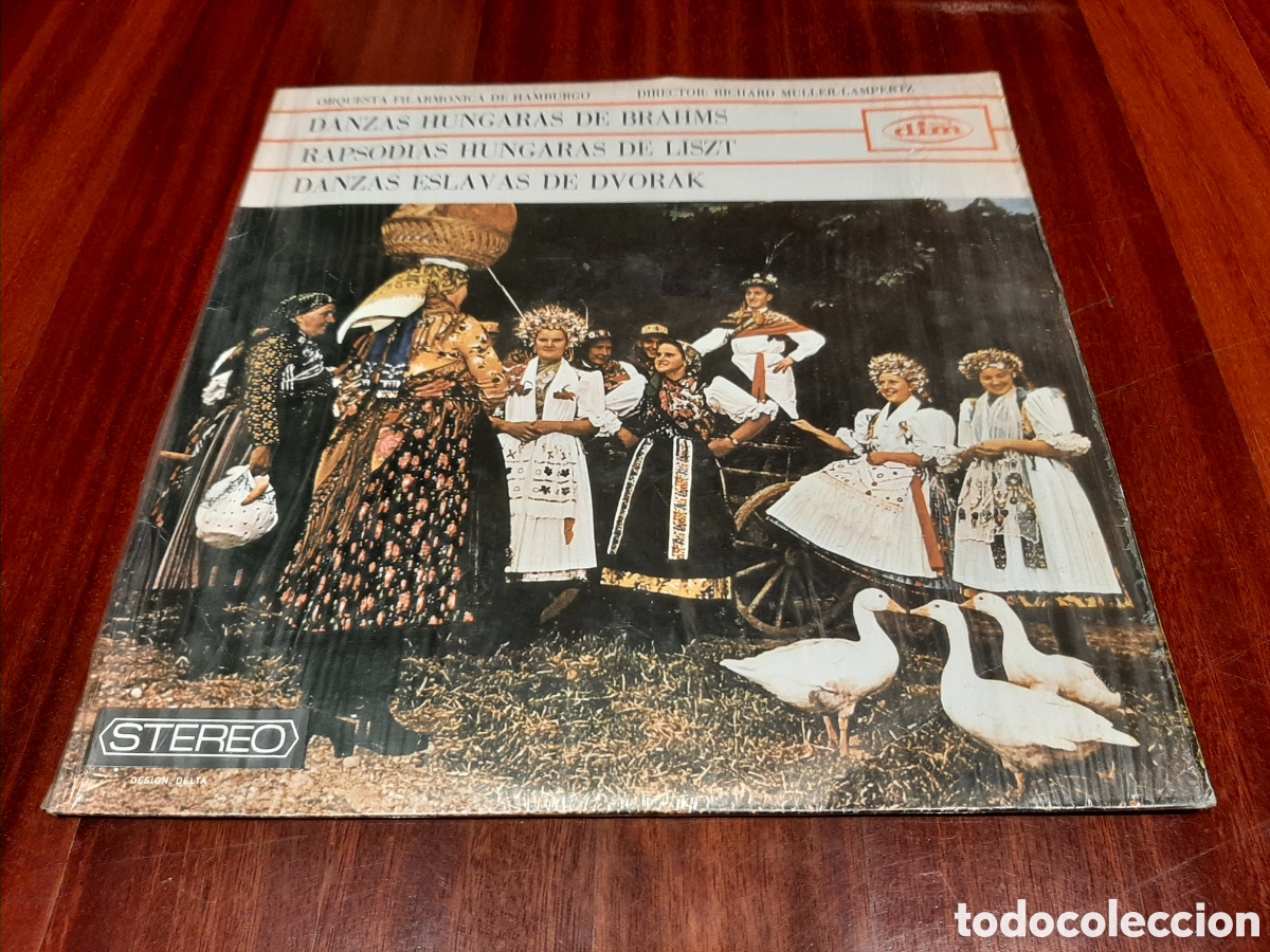 Discos de vinilo: Vinilo 1967 &rdquo;Danzas hungaras de Brahms&rdquo; - Foto 1