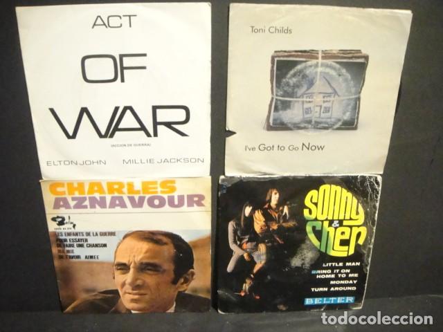 Discos de vinilo: 41 discos singles pop internacional - Foto 5