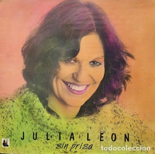 Discos de vinilo: JULIA LEON - SIN PRISA - LP DE VINILO - LP CAJA 8 - Foto 1