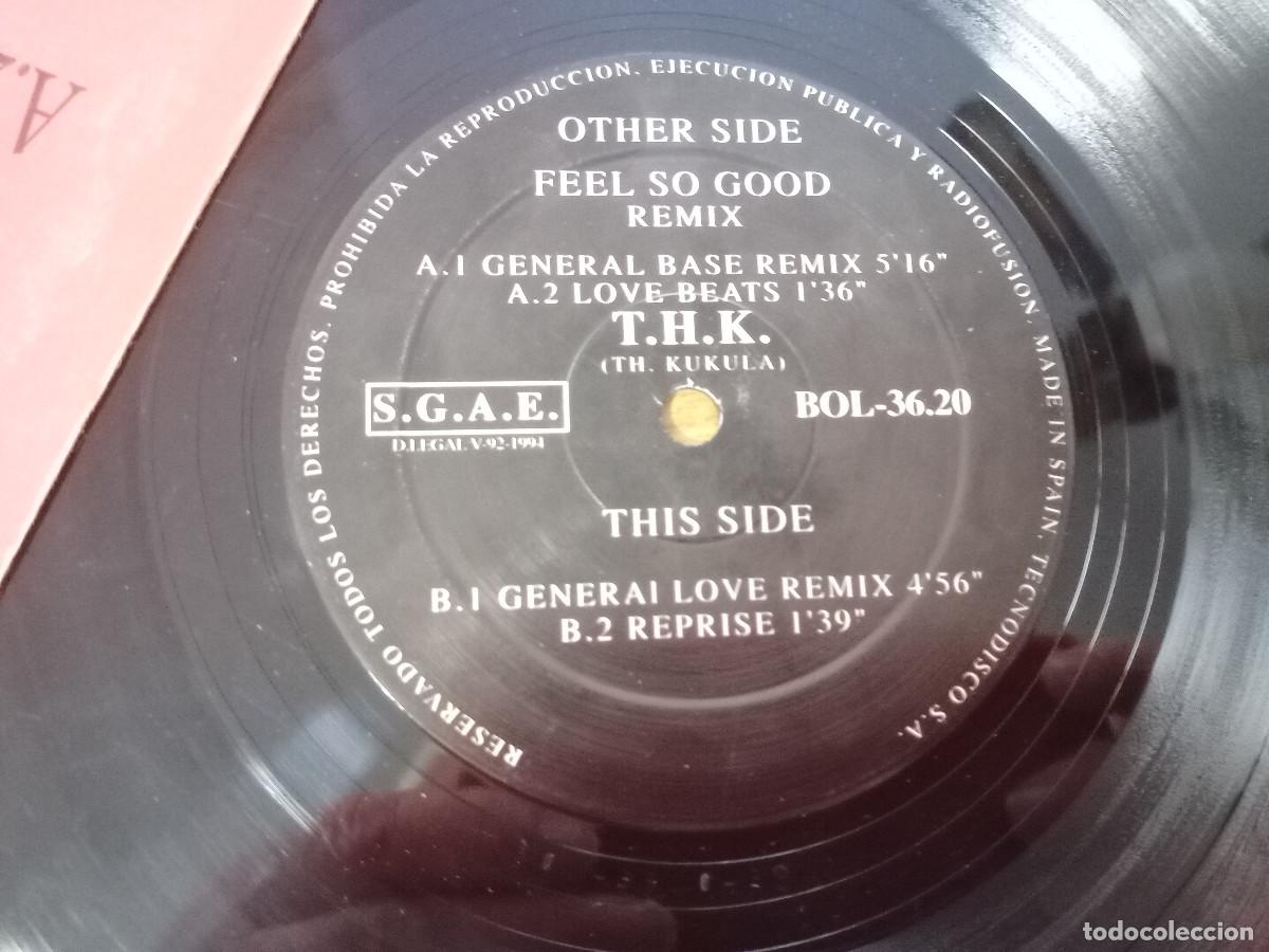 Discos de vinilo: FEEL SO GOOD REMIX / GENERAL BASE / LOVE BEATS - Foto 3