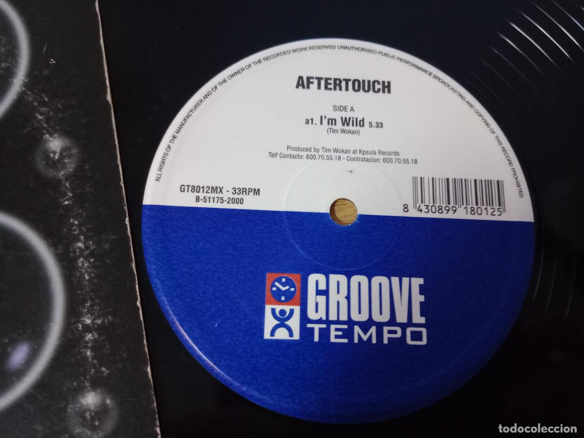 Discos de vinilo: AFTEROUCH / I&acute;M WILD / NON STRINGZ / PEK BASE MAXI - Foto 3
