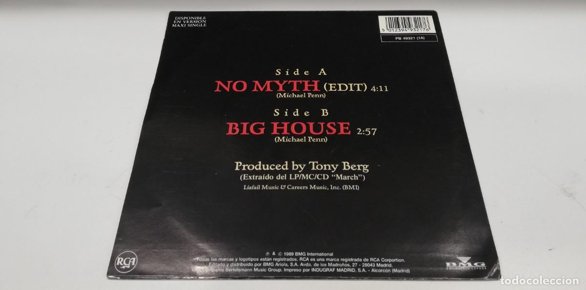 Discos de vinilo: SCO14-Michael Penn - No Myth (7&rdquo;, Single) - Foto 2