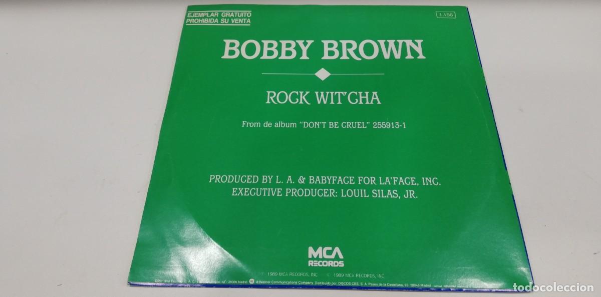 Discos de vinilo: SCO14-Bobby Brown - Rock Wit Cha (7&rdquo;, Single, Promo) - Foto 2