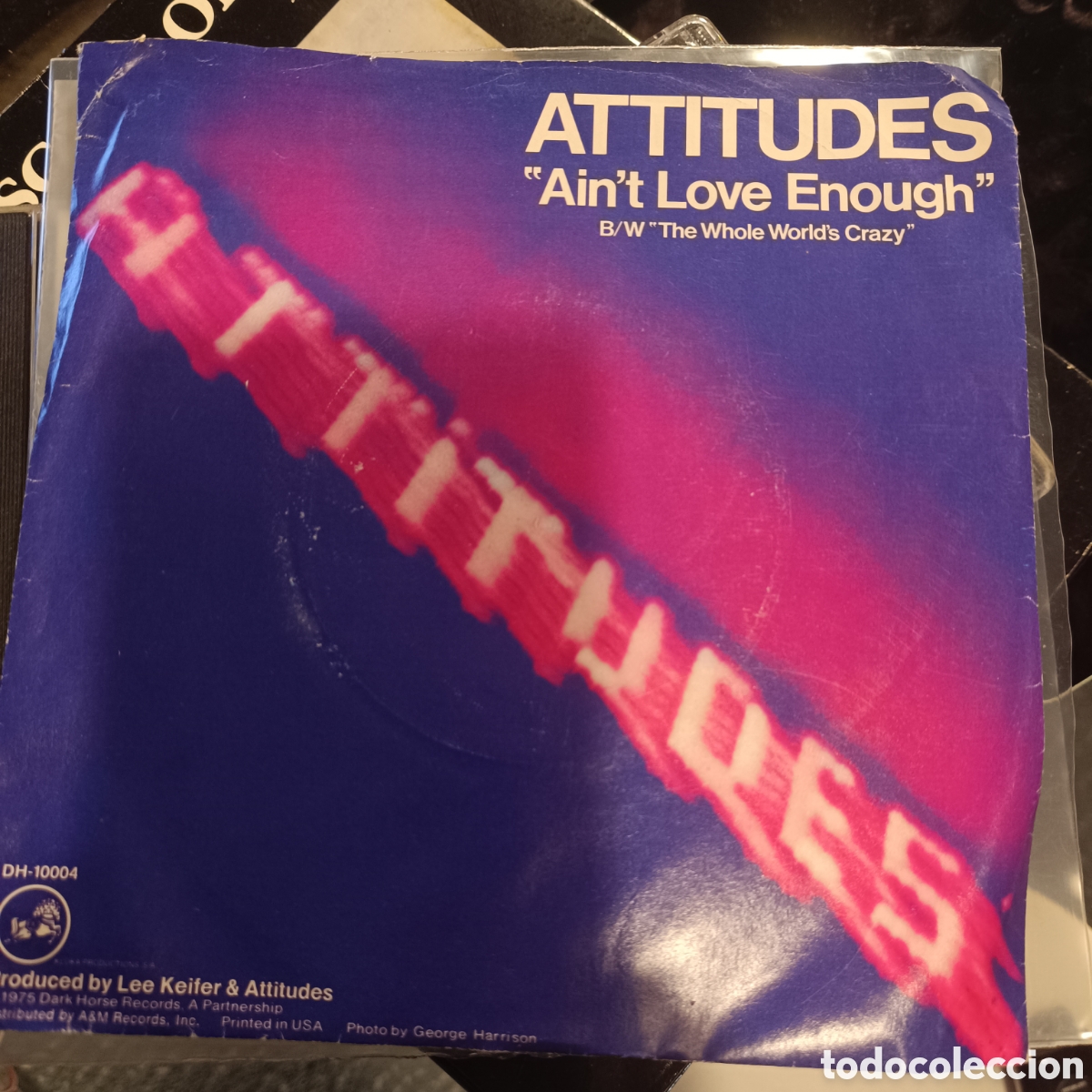 Discos de vinilo: Attitudes &ndash; Aint Love Enough - Foto 1