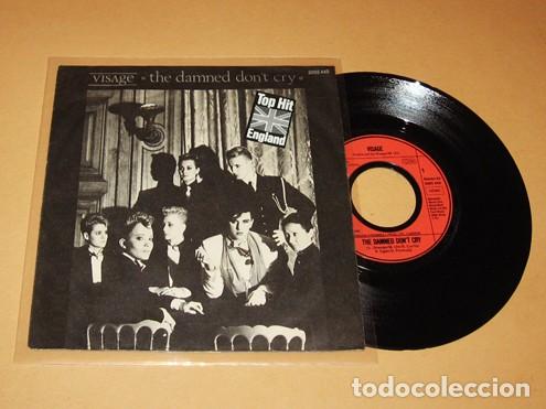 Discos de vinilo: VISAGE - THE DAMNED DON'T CRY (LOS MALDITOS NO LLORAN) - SINGLE - 1982