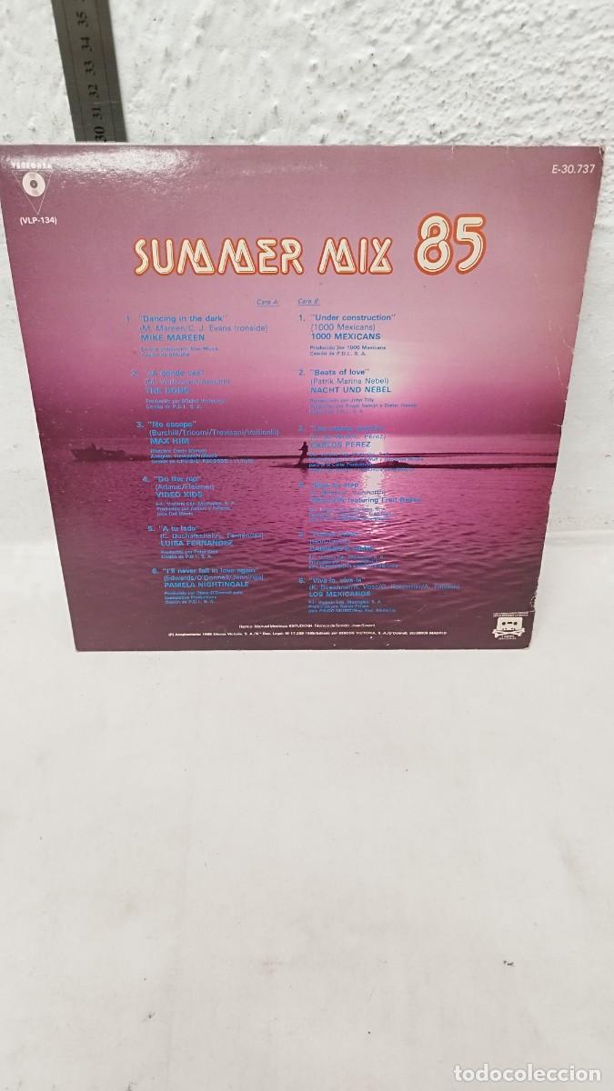 Discos de vinilo: Various &ndash; Summer Mix 85. Itali-disco. Vinilo lp - Foto 3