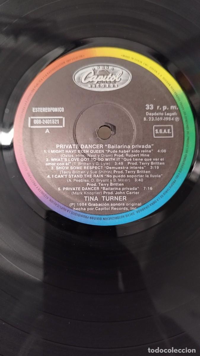 Discos de vinilo: Tina Turner &ndash; Private Dancer Y Break Every Rule. Doble lp - Foto 3