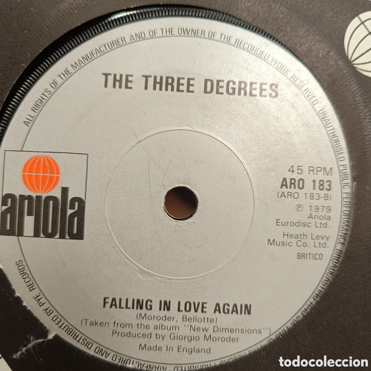 Discos de vinilo: The Three Degrees &ndash; Jump The Gun - Foto 1