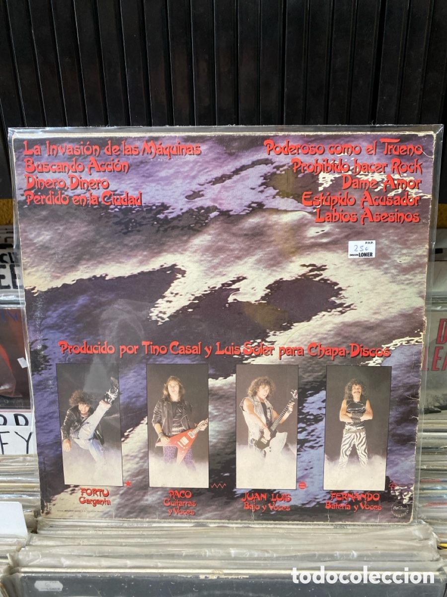 Discos de vinilo: Ob&uacute;s - Poderoso Como El Trueno - Foto 2