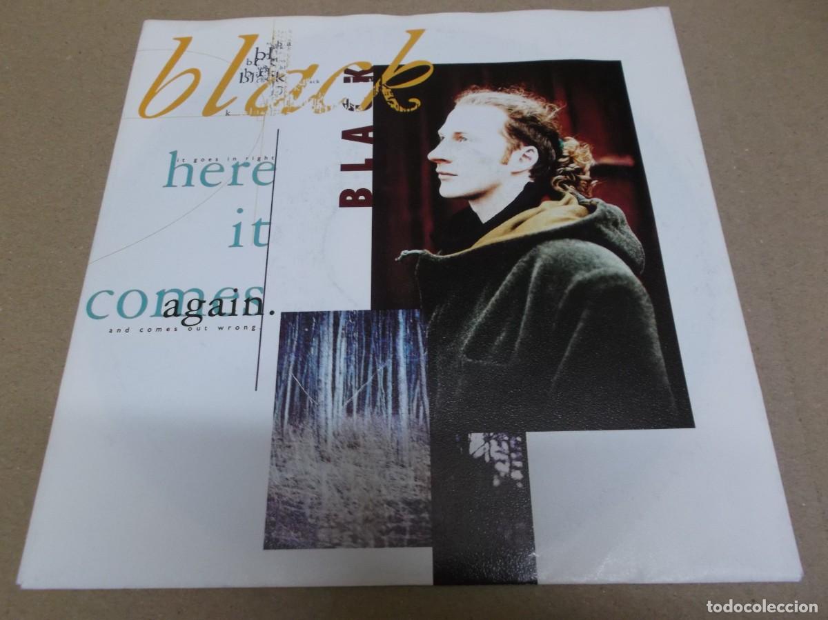 Discos de vinilo: BLACK (SN) HERE IT COMES AGAIN A&Ntilde;O &ndash; 1988 - Foto 1