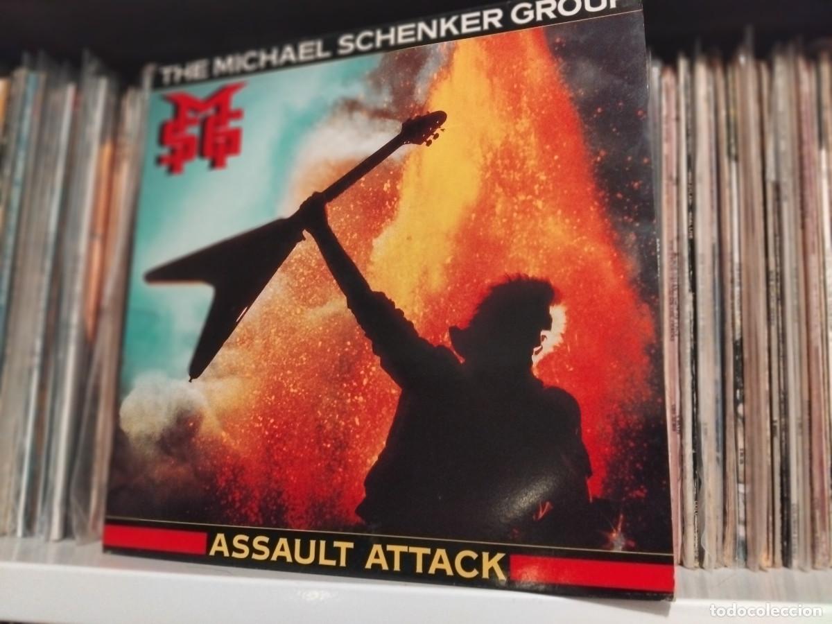 Discos de vinilo: The Michael Schenker Group &lrm;&ndash; Assault Attack - lp edic. uk 1982 - Foto 1