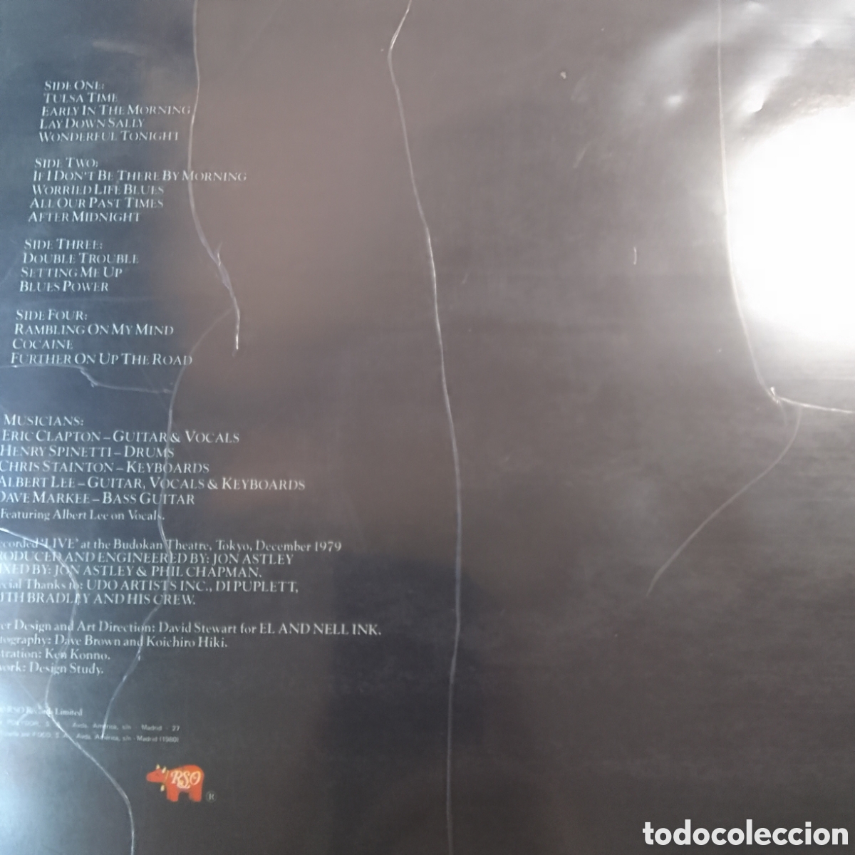 Discos de vinilo: ERIC CLAPTON JUST ONE NIGHT DOBLE LP - Foto 2