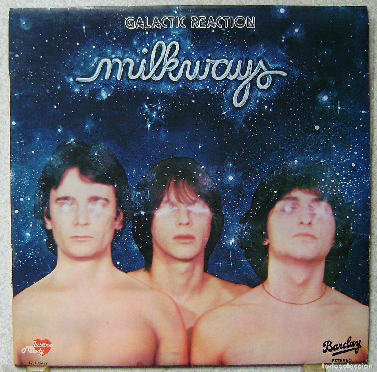 Vinyl records: MILKWAYS.GALACTIC REACTION...EX...ELECTRONICA