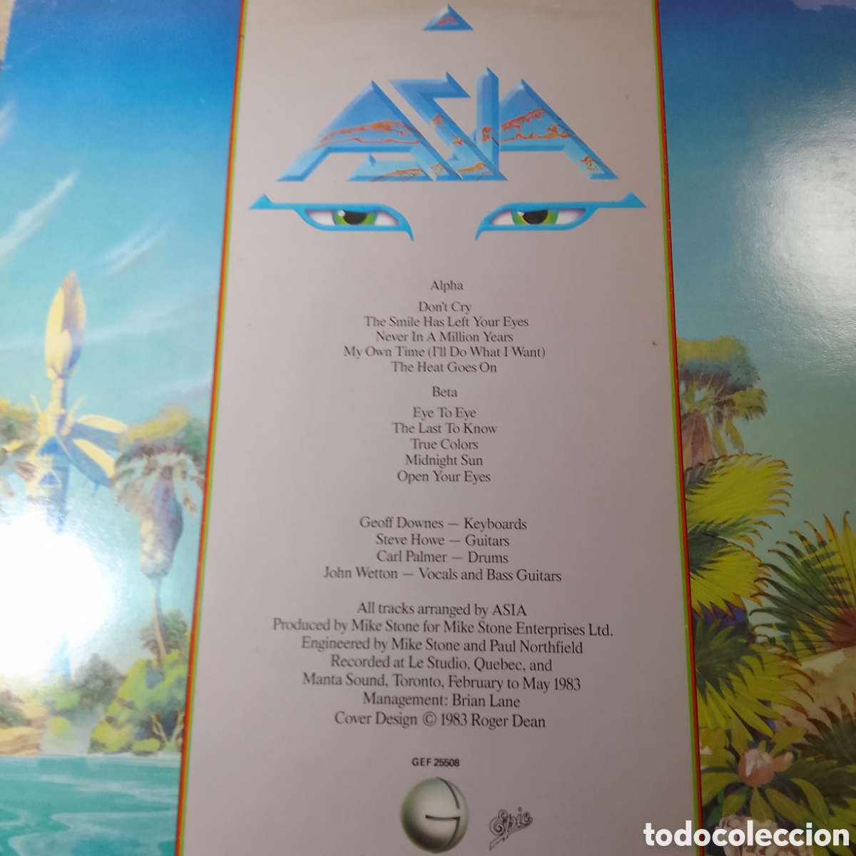 Discos de vinilo: ASIA ALPHA ............. - Foto 2