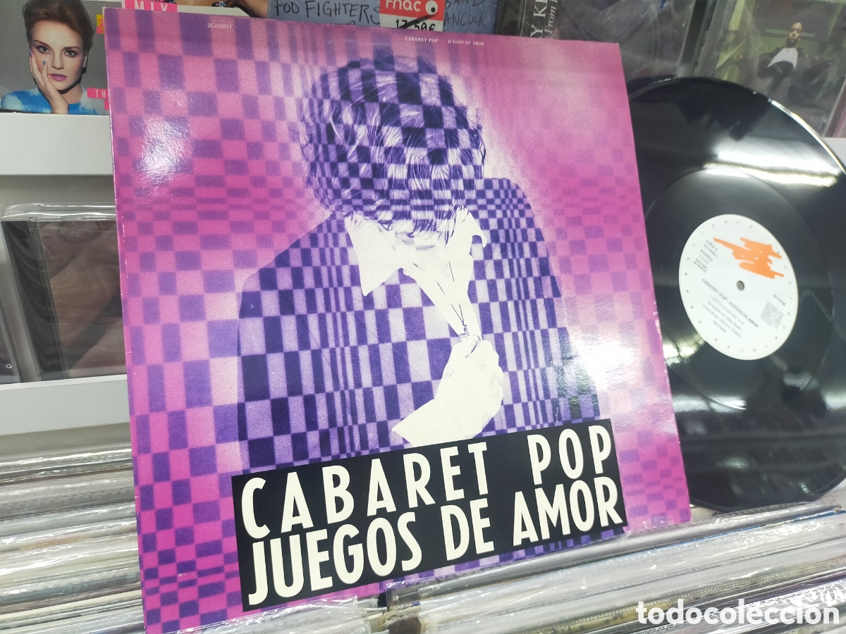 Discos de vinilo: Cabaret pop maxi juegos de amor 1992 - Foto 1