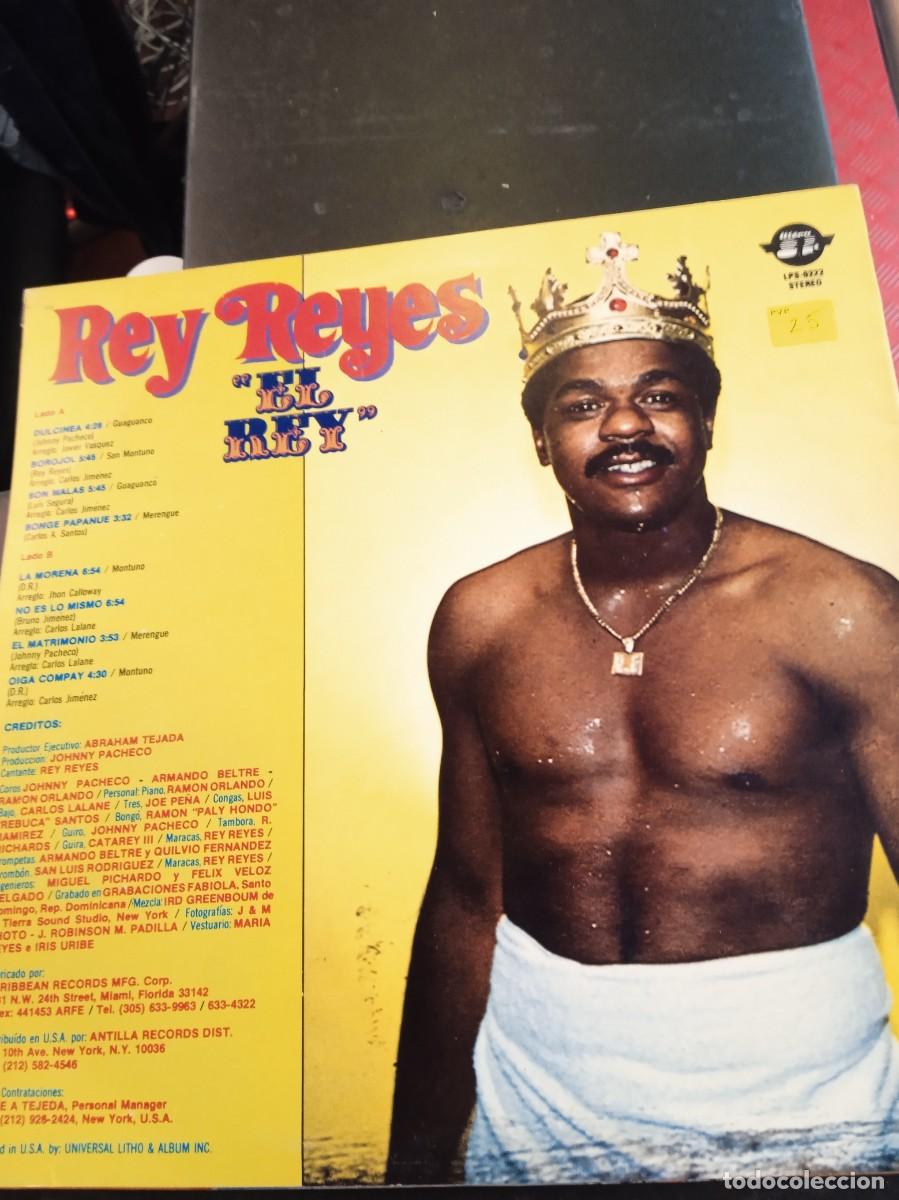 Discos de vinilo: REY REYES- EL REY. LP - Foto 2