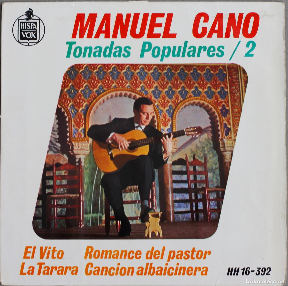 Discos de vinilo: MANUEL CANO//EL VITO+3//EP//1963//HISPAVOX - Foto 1