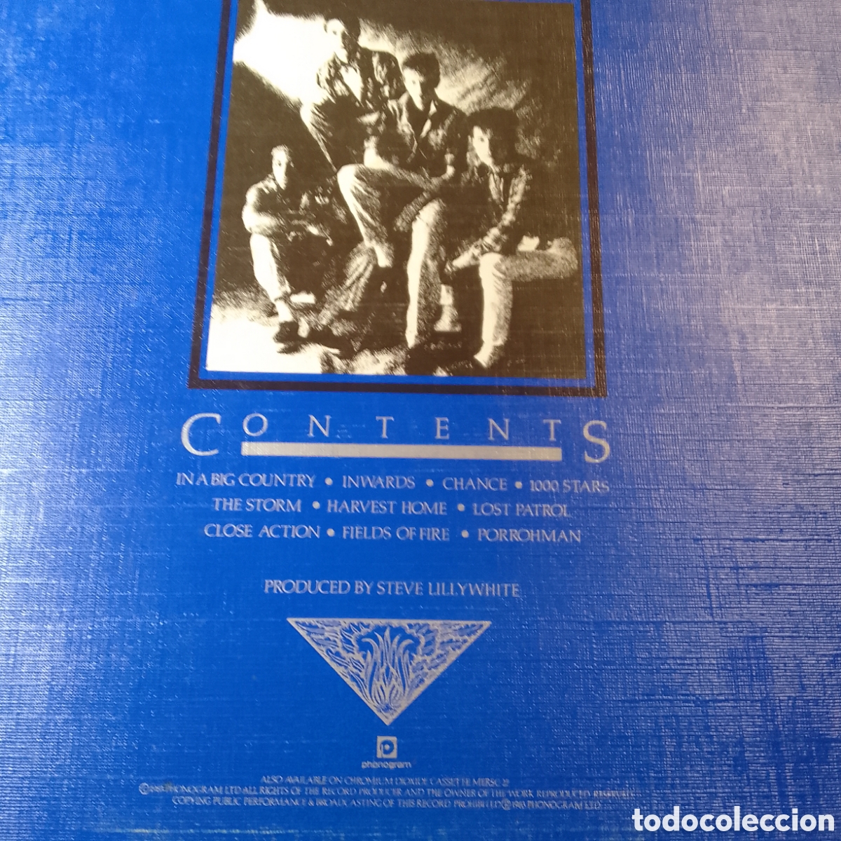 Discos de vinilo: BIG COUNTRY THE CROSSING - Foto 2