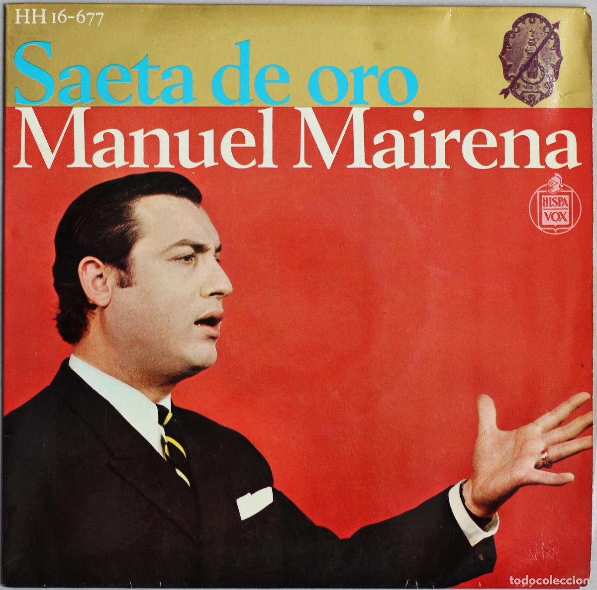 Discos de vinilo: MANUEL MAIRENA//CONTEMPLEMOS AL GRAN PODER+3//EP//1968//HISPAVOX - Foto 1